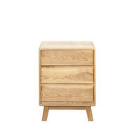 Arco 3 Drawer Bedside
