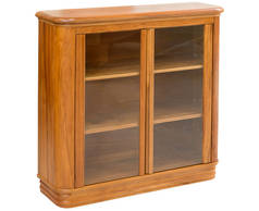 Riviera 1100 x 1015mm Bookcase Glass Doors