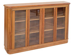 Riviera 1600 x 1015mm Bookcase Glass Doors