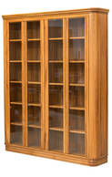Riviera 1600 x 1900mm Bookcase Glass Doors