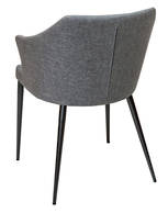 Brooklyn Dining Arm Chair-Raven