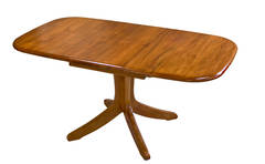 Verso Single Pedestal Extension Table 1200L x 900W Extn 1600L