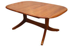 Verso Twin Pedestal Extension Table 1650L x 1100W Extn 2150L