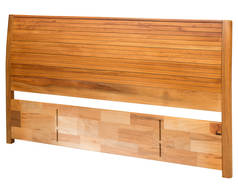 Solaris King Timber Slatted Panel Headboard