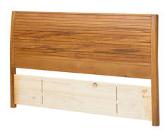 Solaris Queen Timber Slatted Panel Headboard