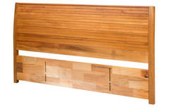 Solaris Super King Timber Slatted Panel Headboard