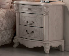 Chateau 3 Drawer Bedside Cabinet