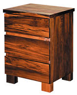 Riverwood 3 Drawer Bedside